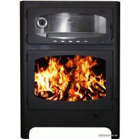 Печь-камин ЭкоКамин Бавария ЭКО с духовкой и плитой в Лиде