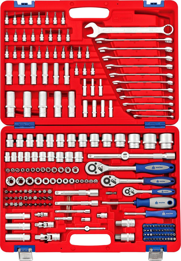 

Универсальный набор инструментов Мастак 01-216C (216 предметов)