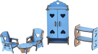 Аксессуары для кукольного домика Большой слон Гостиная М-013/М-008