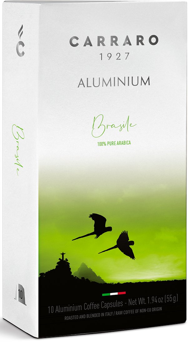 

Кофе в капсулах Carraro Brasile aluminium 10 шт
