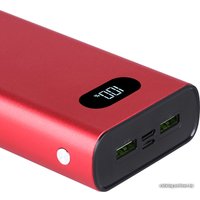 Внешний аккумулятор TFN Blaze LCD PD 20000mAh (красный)