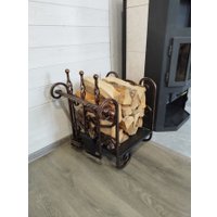 Дровница Мастер Феррум МФ-3 (бронза)