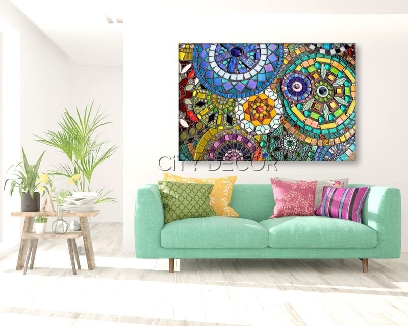 

Модульная картина Citydecor Абстракция 1.46 60x90 см