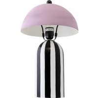 Настольная лампа Bergenson Bjorn Anniken BB0000177 (черный/белый/лиловый)