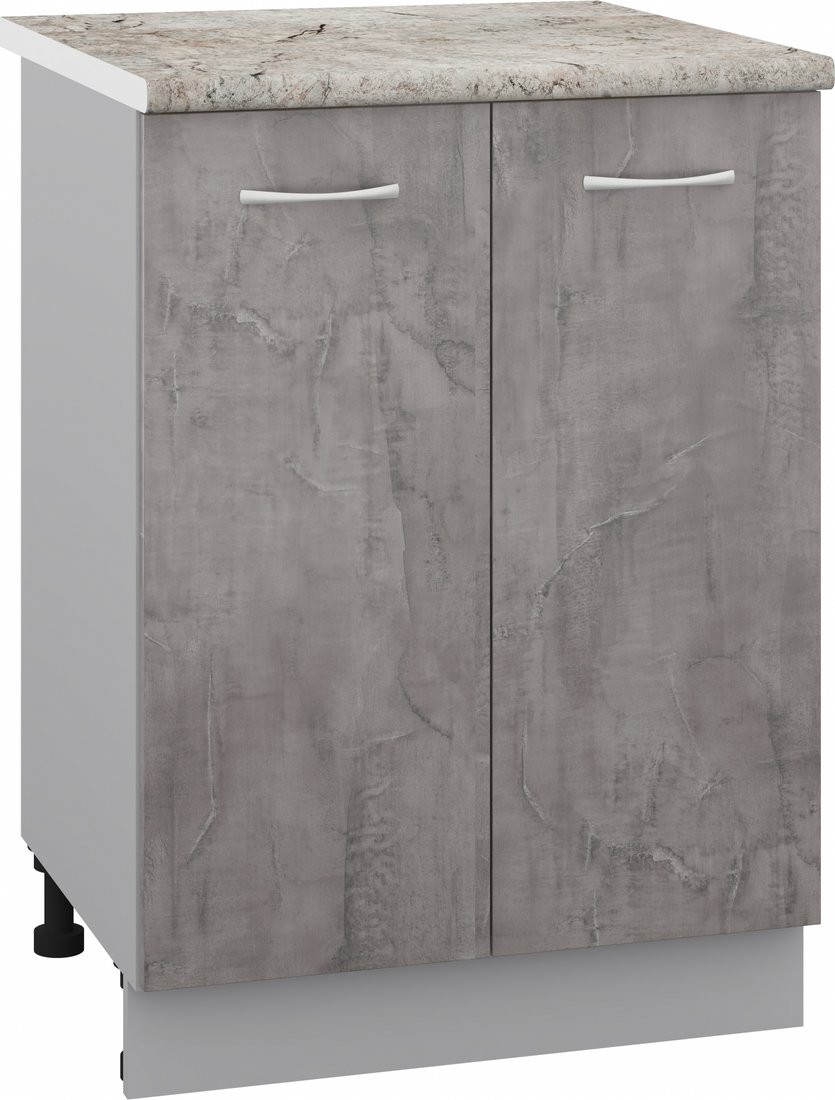 

Шкаф напольный Кортекс-мебель Корнелия Лира НШ60р (оникс/марсель)