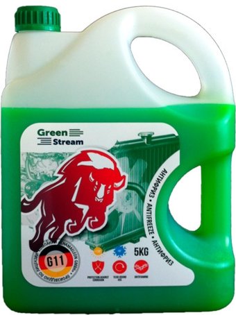 Антифриз GreenStream G11 Green 5кг