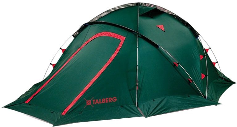 

Треккинговая палатка Talberg Peak 3 Pro (зеленый)