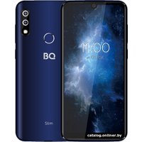 Телефон BQ BQ-6061L Slim (черный/синий)