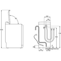 Стиральная машина с вертикальной загрузкой Zanussi ZWQ61225CI