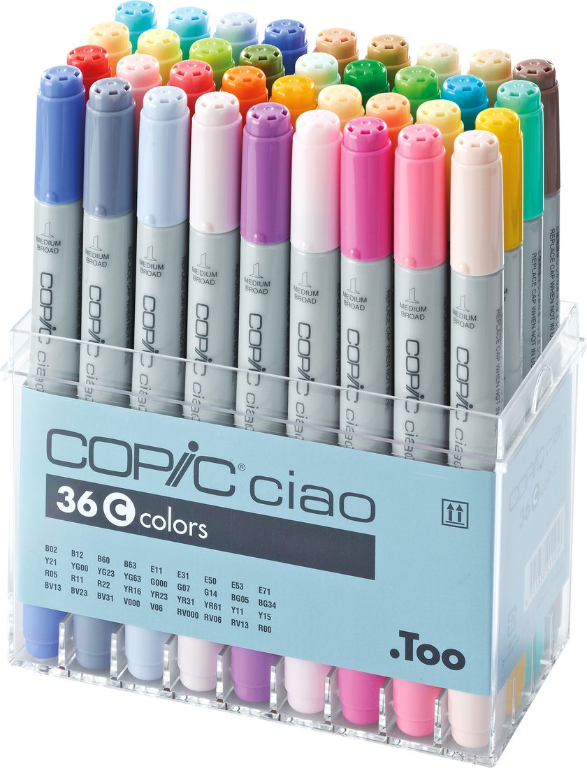 

Набор маркеров Copic Ciao C 22075363 (36цв)