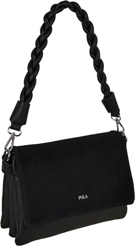 Женская сумка Pola 2417 (Black/Black Комби)