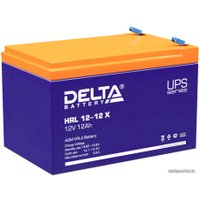 Аккумулятор для ИБП Delta HRL 12-12 X (12В/12 А·ч)