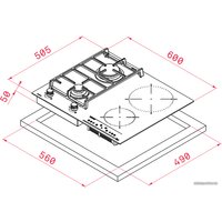 Варочная панель TEKA IG 620 2G AI AL CI [40213223]