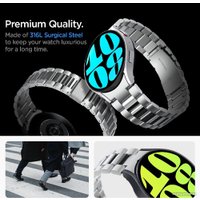 Ремешок Spigen Modern Fit Band для Galaxy Watch6 (44мм) (серебристый)