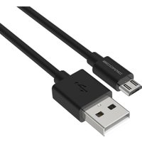 Кабель Atomic HQ-Base 30.240 USB Type-A - microUSB (1 м, черный)
