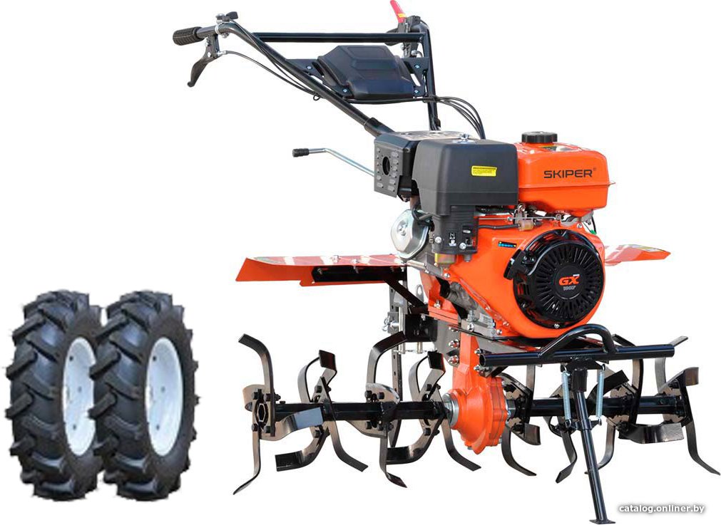 Мотокультиватор бензиновый Skiper SP-1400S (колеса 7.00-12)