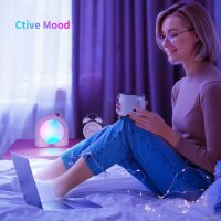 Ночник Divoom Planet-9 Smart Mood Lamp (green)