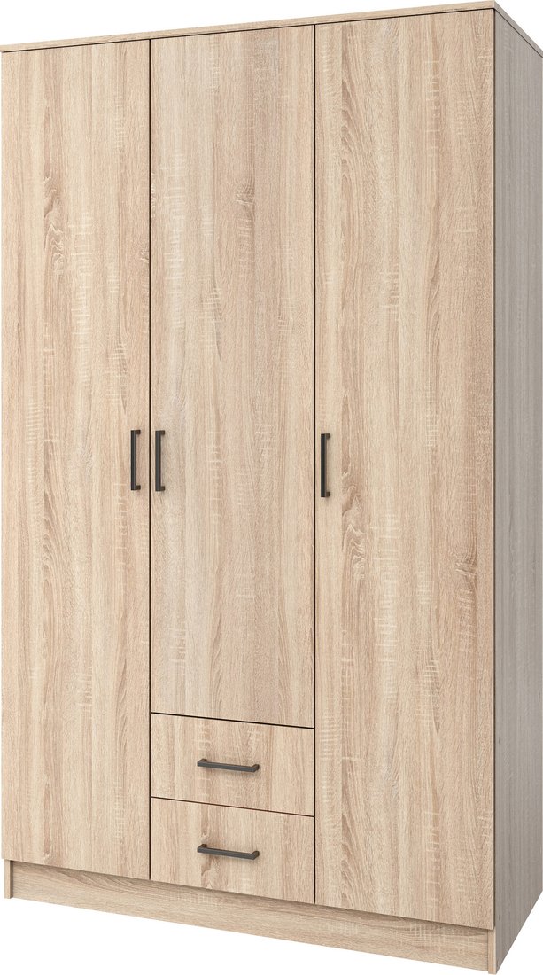 

Шкаф распашной Mio Tesoro Хюгге 3D2S (дуб сонома)