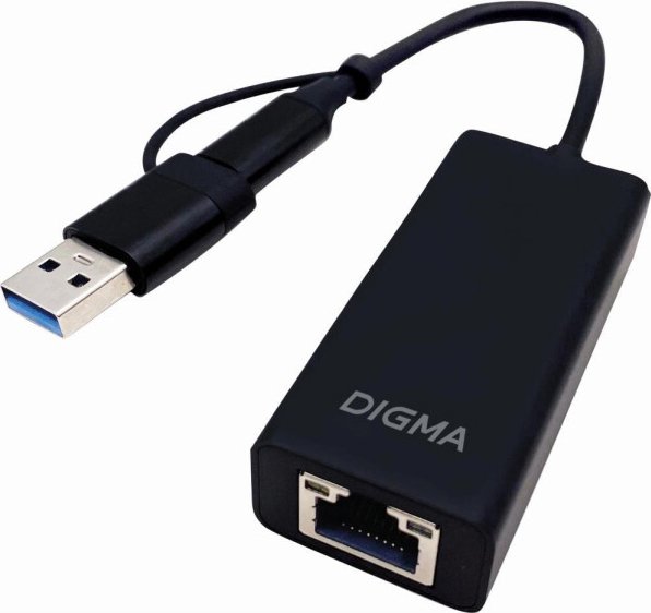 

Сетевой адаптер Digma DLA-GTUC01