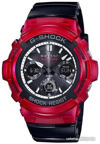 Наручные часы Casio G-Shock AWG-M100SRB-4A