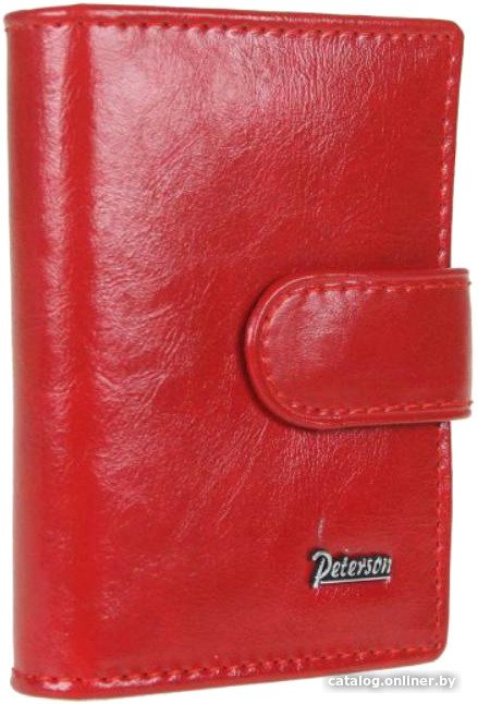 Визитница Peterson PTN PL-103-RED (красный)