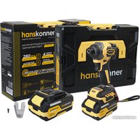 Винтоверт Hanskonner HCD20280BLC (с 1-им АКБ, кейс)