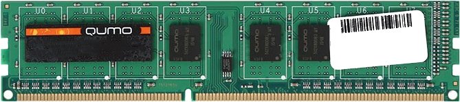 

Оперативная память QUMO 4GB DDR3 PC3-12800 QUM3U-4G1600C11