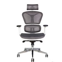 Офисное кресло Norden Hero White YS-0810H-T(E+E)W (белый/серый)