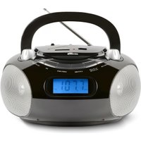 Магнитола Ritmix RBB-030BT (черный/серебристый)