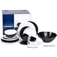 Столовый сервиз Luminarc Harena Black/White P9626