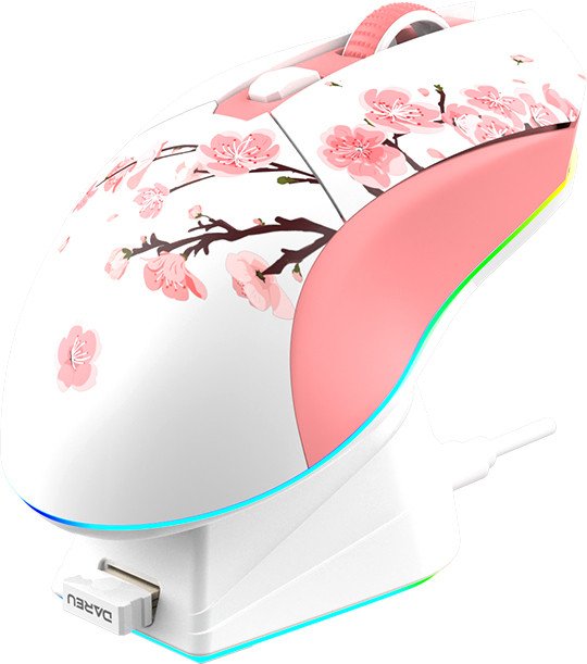 

Игровая мышь Dareu EM901X Sakura Pink