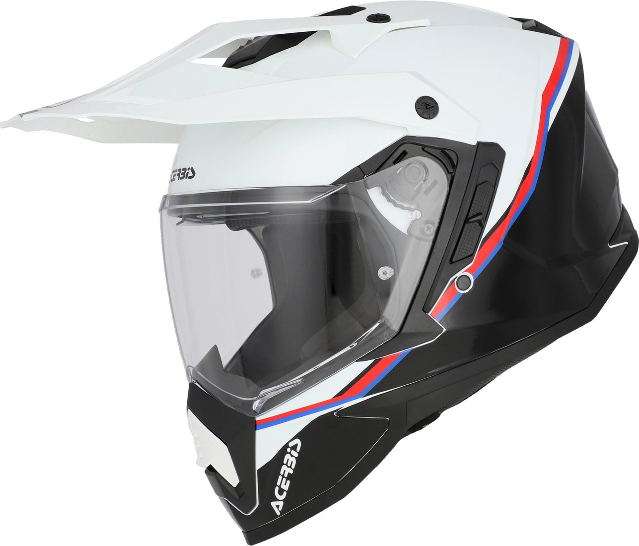 Мотошлем Acerbis Assault Graphic 0026652.237.064 (M, белый/черный)
