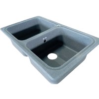 Кухонная мойка Maxstone GS-12 (темно-серый)