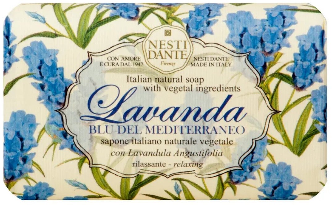 

Nesti Dante Мыло твердое Lavanda Blu Del Mediterraneo 150 г