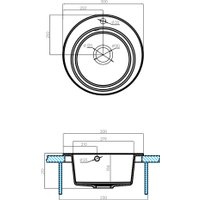 Кухонная мойка Акватон Шелли 50 (терракотовый)