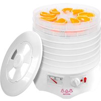 Сушилка для овощей и фруктов Мастерица EFD-0602VM (6 белых поддонов + 2 прозрачных поддона + поддон для пастилы)