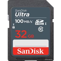 Карта памяти SanDisk Ultra SDHC SDSDUNR-032G-GN3IN 32GB