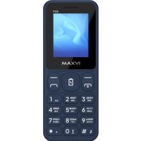 Кнопочный телефон Maxvi P99 (темно-синий)