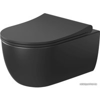 Унитаз подвесной Bocchi V-Tondo Rimless 1416-004-0129 (черный матовый) (без сиденья) в Лиде