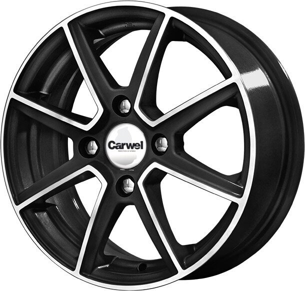 

Литые диски Carwel Каппа 101 14x5.5" 4x98мм DIA 58.5мм ET 38мм AB