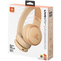 Наушники JBL Live 670NC (бежевый)