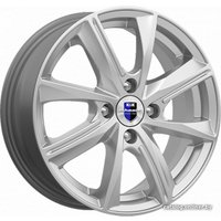 Литые диски K&K Арнар 15x6" 4x100мм DIA 67.1мм ET 45мм Сильвер