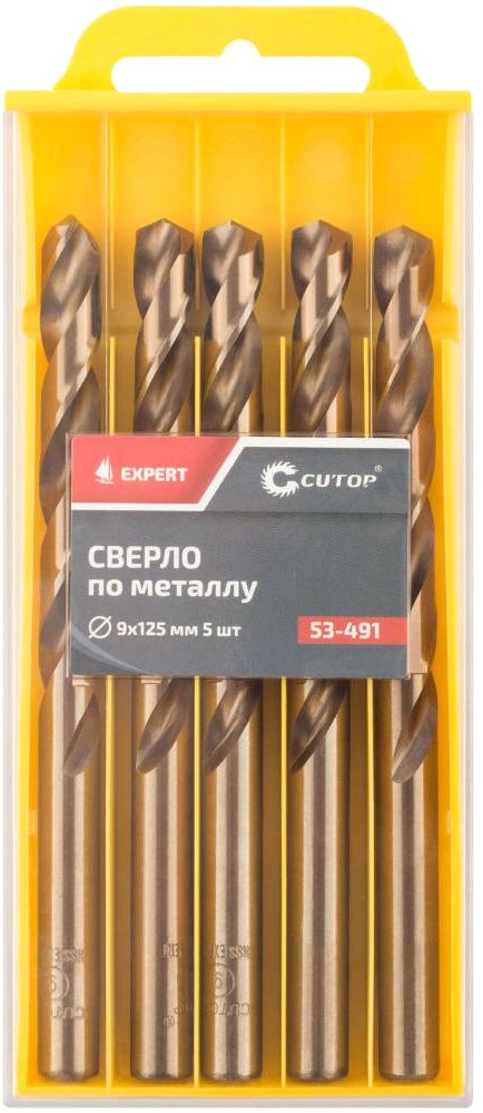 

Набор сверл Cutop Expert 53-491 (5 шт)
