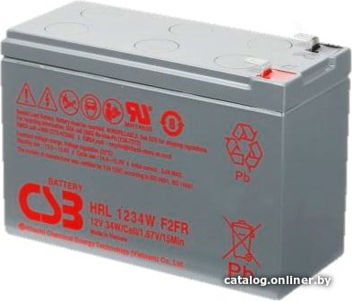 Аккумулятор для ИБП CSB Battery HRL1234W F2 (12В/9 А·ч)