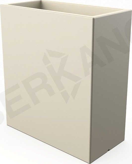 

Кашпо Berkano Cubric 90*80 DB (бежевый)