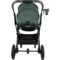 Универсальная коляска Indigo Carry (3 в 1, зеленый)