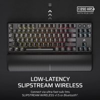 Клавиатура Corsair K70 Core TKL Wireless RGB (черный, Corsair MLX Red V2, нет кириллицы)