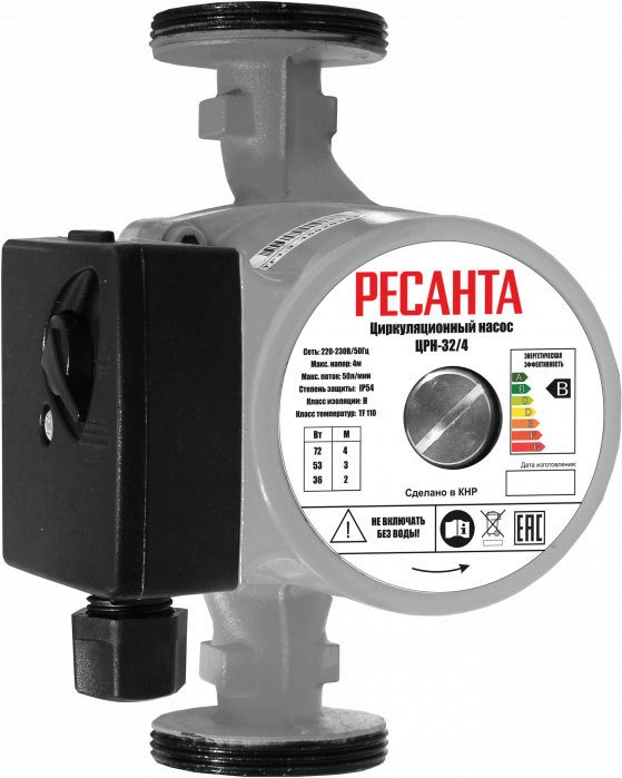

Циркуляционный насос Ресанта ЦРН-32/4