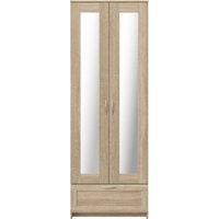 Шкаф распашной Mio Tesoro Сириус 2-х створчатый 1 ящик 2.02.01.500.3 (дуб сонома)