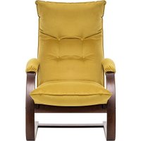 Кресло-качалка Импэкс Leset Монако (орех текстура/V 28)